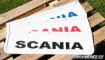 Obrázek Přední bílé zástěrky Scania