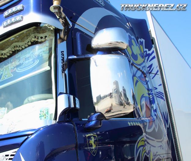 Obrázek Nerezové kryty zrcátek SCANIA