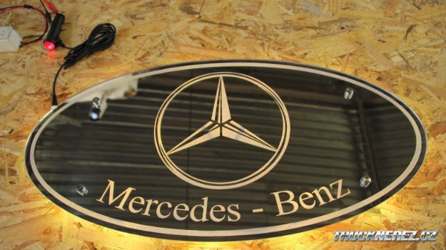 Obrázek Světelné zrcadlo Mercedes Benz