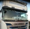 Obrázek Nerez mřížka před stěrače Scania R