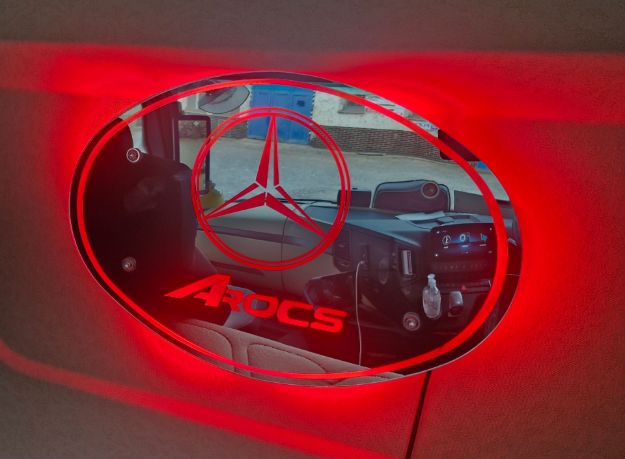Obrázek Světelné zrcadlo Mercedes Benz Arocs